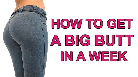 How to Get a Bigger Butt Fast